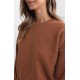 Sweat Femme RHYTHM Classic Crew Neck Baked Clay