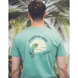 Tee Shirt Homme OCEAN PARK Les Dents De La Mare Vert Menthe