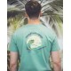 Men's Tee Shirt OCEAN PARK Les Dents De La Mare Mint Green