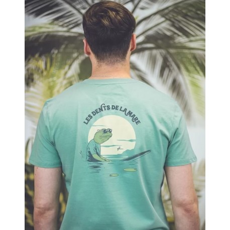 Men's Tee Shirt OCEAN PARK Les Dents De La Mare Mint Green