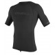 Top O'Neill Homme Thermo-X Manche Courte Noir