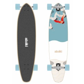 Longboard Skate Aloiki Kicktail Sumie 37.8"