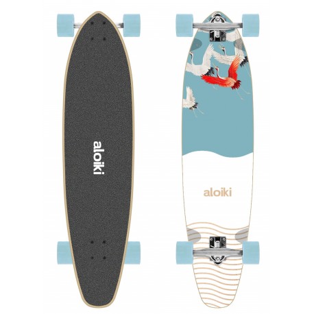 Longboard Skate Aloiki Kicktail Sumie 37.8"