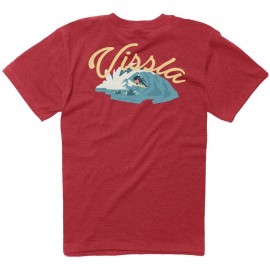 Tee Shirt Junior VISSLA Radical Read Heather