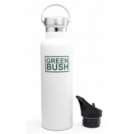 White Greenbush Standart Isothermal Bottle