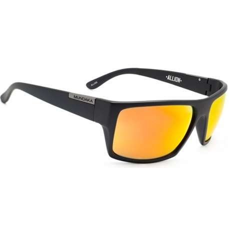 Lunette de Soleil Mundaka Allion Polarisé Black Matte Orange