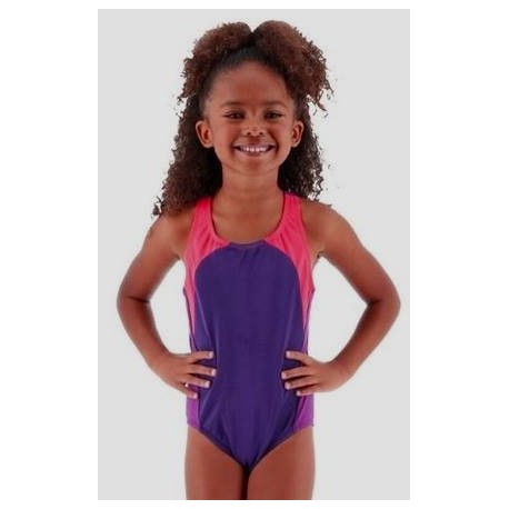 Maillot De Bain Junior une piece TYR Solid Plum Red