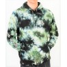 VOLCOM Men's Sweatshirt Iconic Stone Plus Lime Tie Dye