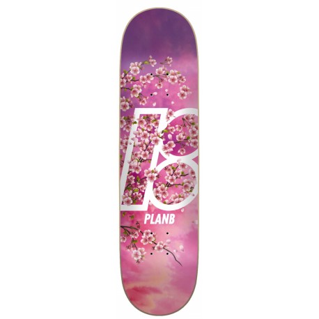 Plan B Team Cherry Blossom 8.0" Skateboard Deck