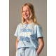 Junior Girl O'Neill Peace Cerulean Tee Shirt
