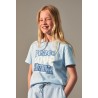 Junior Girl O'Neill Peace Cerulean Tee Shirt