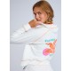 Sweat BANANA MOON Jules Whitebay White