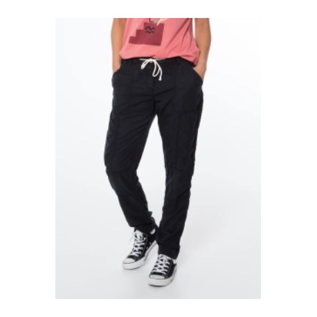 PROTEST Prtleaf Black Summer Pants