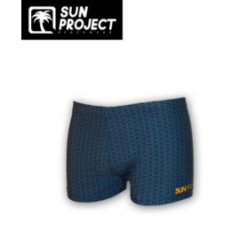 Maillot De Bain Boxer Homme SUN PROJECT Prisme Bleu