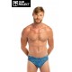 Maillot De Bain Slip Homme SUN PROJECT Palmier Bleu