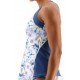 Tankini Swim Top TYR Lola Tank Pressed Flowers Multi