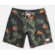 Boardshort RHYTHM Cactus Trunk Black