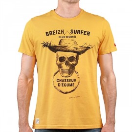 STERED Breizh Surfer Yellow Tee Shirt