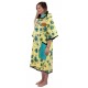 Women Poncho All-In T Beach Crew Coquelicot Aqua