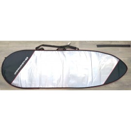 Ocean & Earth Barry Fishboard 7'6' Basic Surf Cover Red