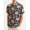 Chemise RHYTHM Floral SS Shirt Black