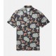 Shirt RHYTHM Floral SS Shirt Black