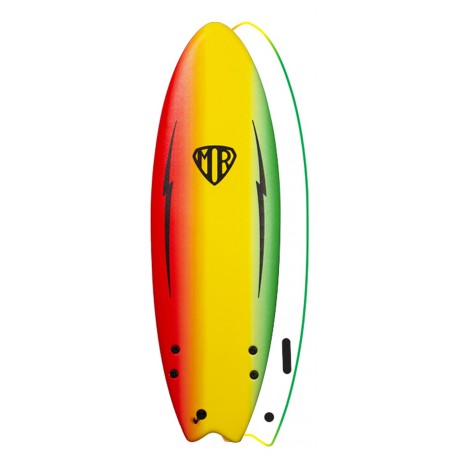 Surf Ocean & Earth MR Ezi-Rider 5'6 MR Spray Twin Fins