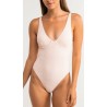 Maillot de Bain 1 Pièce RHYTHM Geo Underwire Peach Parfait