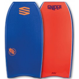 Bodyboard Sniper Shenron PE 42" Dark Blue Fluro Red