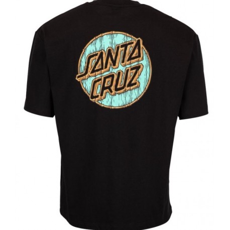 T-Shirt Santa Cruz Tiki Dot Black