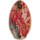 Skimboard Skim One Ehukai 35" Navy Orange