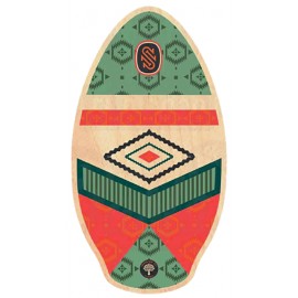 Skimboard Skim One Navajaui 37" Green Orange