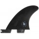 Ailerons FCSII Carver PG Black Small Rear Side Byte