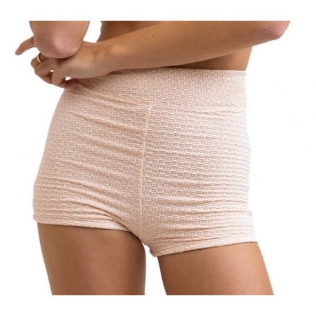 Bas De Maillot De Bain RHYTHM Geo Surf Short Peach Parfait