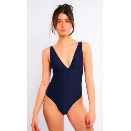 Maillot De Bain 1 Pièce BANANA MOON Odalis Romeo Marine