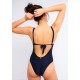 Maillot De Bain 1 Pièce BANANA MOON Odalis Romeo Marine