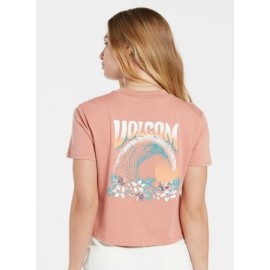 Tee Shirt VOLCOM Pocket Dial Light Mauve