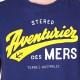 Men's T-Shirt STERED Adventurer Austral Lands Blue Ocean
