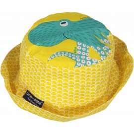 Rooster Child Bucket Hat Yellow Octopus