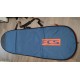 FCS Classic Surf Cover Funboard 7'6 Steel Blue White