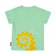 Children's T-Shirt Seahorse Rooster Green