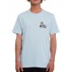 VOLCOM Men's Tee Shirt Paradise Cali Blue Heather