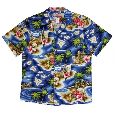 RJC 7Island shirt blue