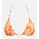 RHYTHM Serene Slide Tri Top Bikini Top Dusty Orange