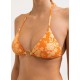 RHYTHM Serene Slide Tri Top Bikini Top Dusty Orange