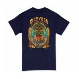 Men's Tee Shirt RIETVELD Tiki Navy