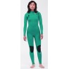 Billabong Synergy Women Wetsuit Front Zip 4/3mm Blue Wave