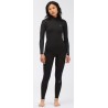 Billabong Synergy Women Wetsuit Back Zip 4/3mm Black Palms