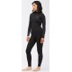 Billabong Synergy Women Wetsuit Back Zip 4/3mm Black Palms