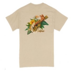 Tee Shirt Homme RIETVELD Ukulady Retro Sand